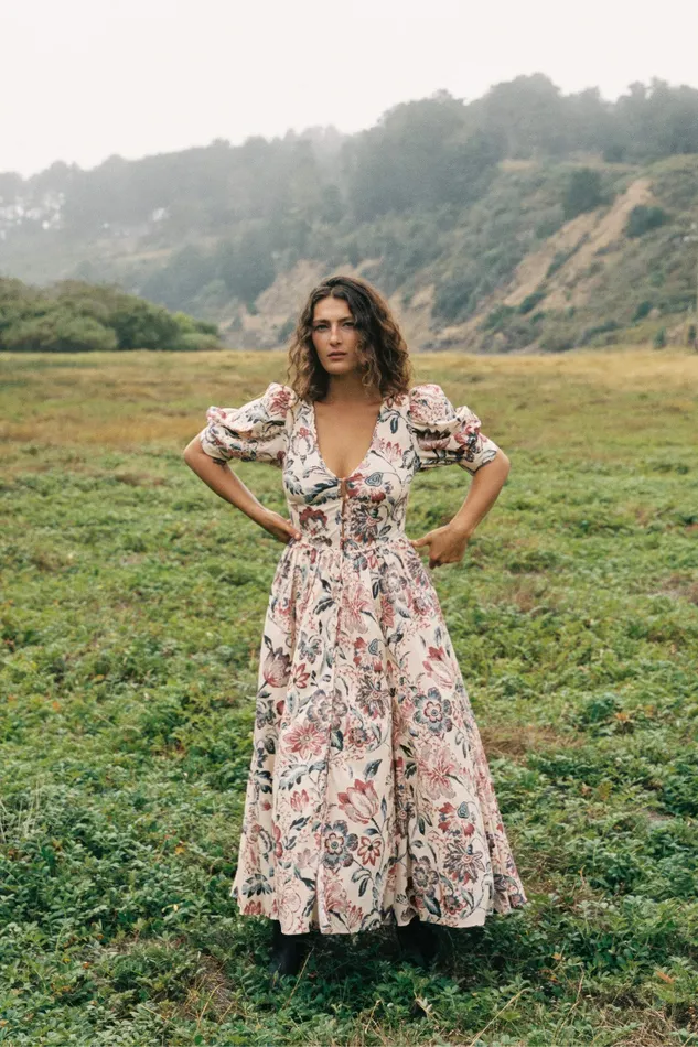 Christy Dawn Dresses Women The Marie Dress Autumn Garden Bisque Christy Dawn Dresses Women The Marie Dress Autumn Garden Bisque