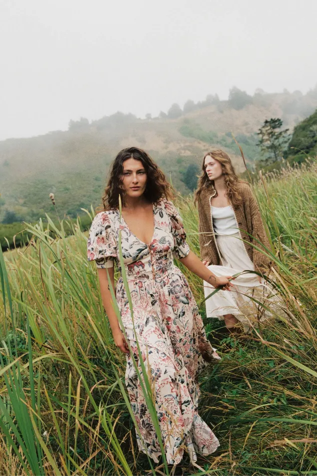 Christy Dawn Dresses Women The Marie Dress Autumn Garden Bisque Christy Dawn Dresses Women The Marie Dress Autumn Garden Bisque
