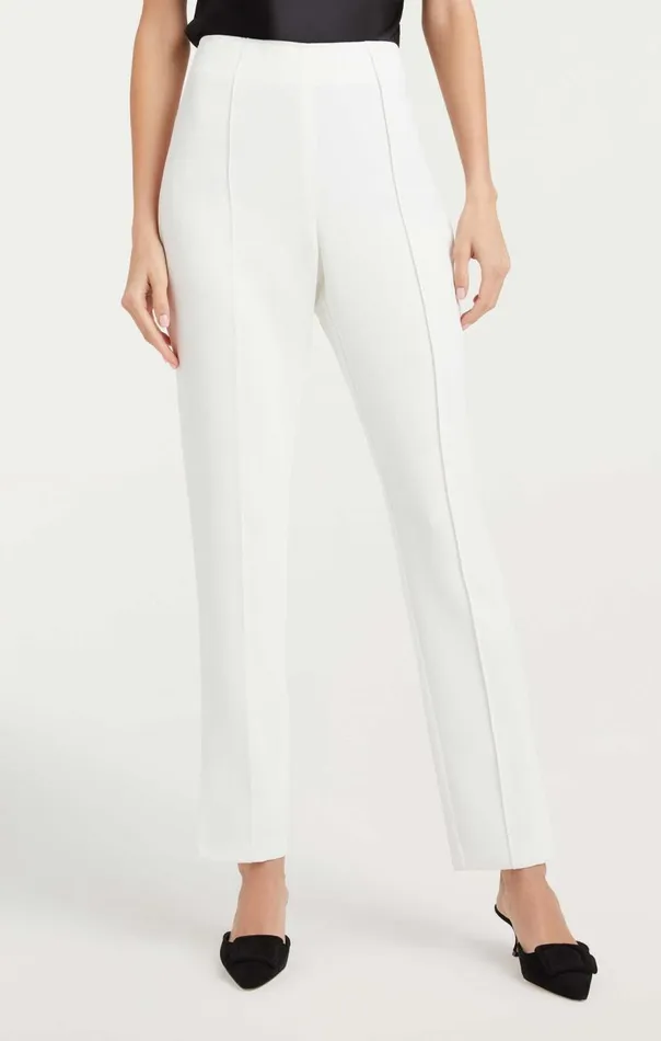 Cinq Sept Brianne Pant Ivory Women Pants