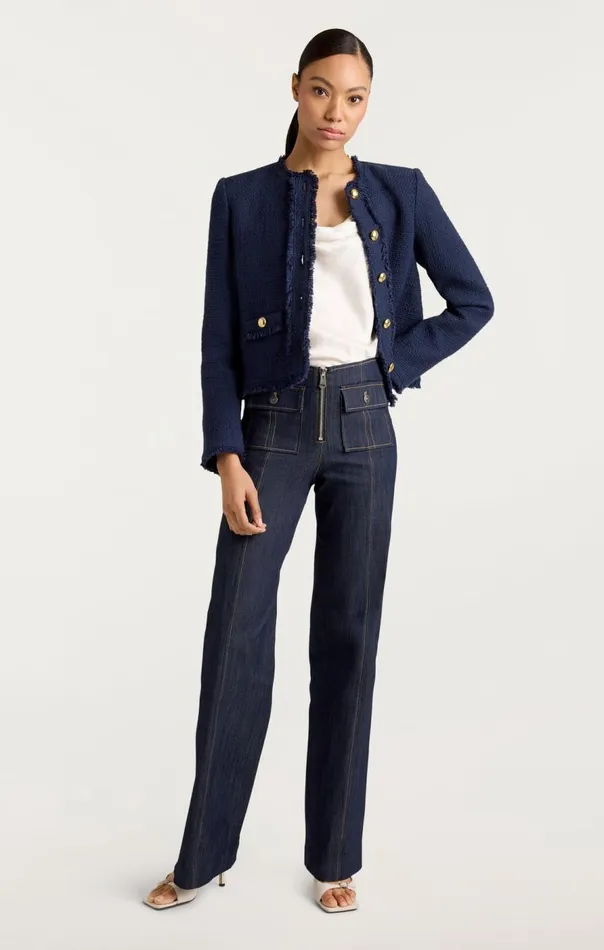 Cinq Sept Christie Jacket Navy Women Jackets