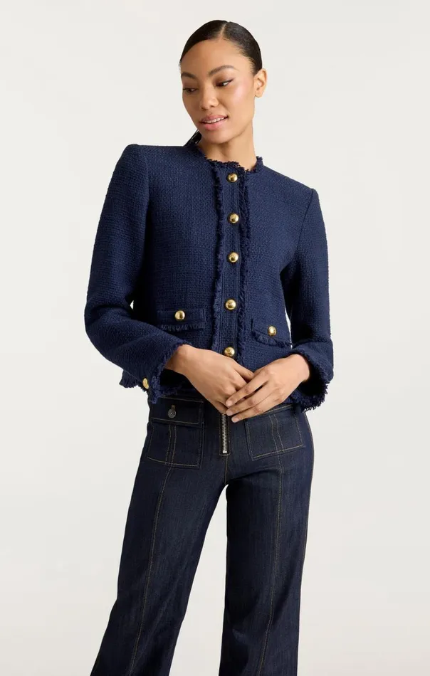 Cinq Sept Christie Jacket Navy Women Jackets