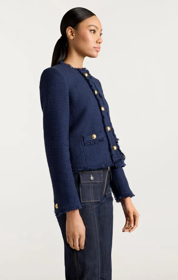 Cinq Sept Christie Jacket Navy Women Jackets