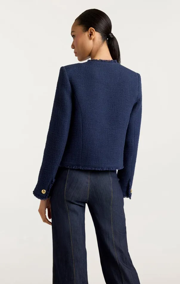 Cinq Sept Christie Jacket Navy Women Jackets