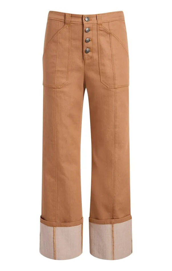 Cinq Sept Cuffed Benji Pant Cocoa Women Pants