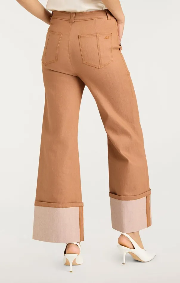 Cinq Sept Cuffed Benji Pant Cocoa Women Pants