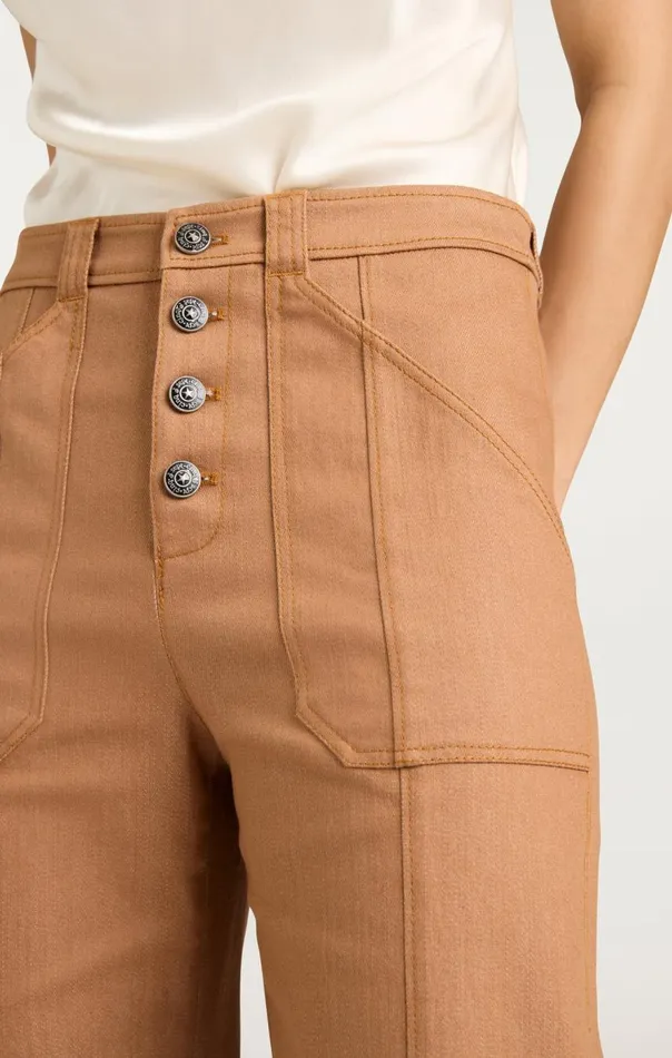 Cinq Sept Cuffed Benji Pant Cocoa Women Pants