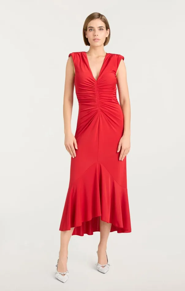 Cinq Sept Dianne Dress Candyapple Women Midi