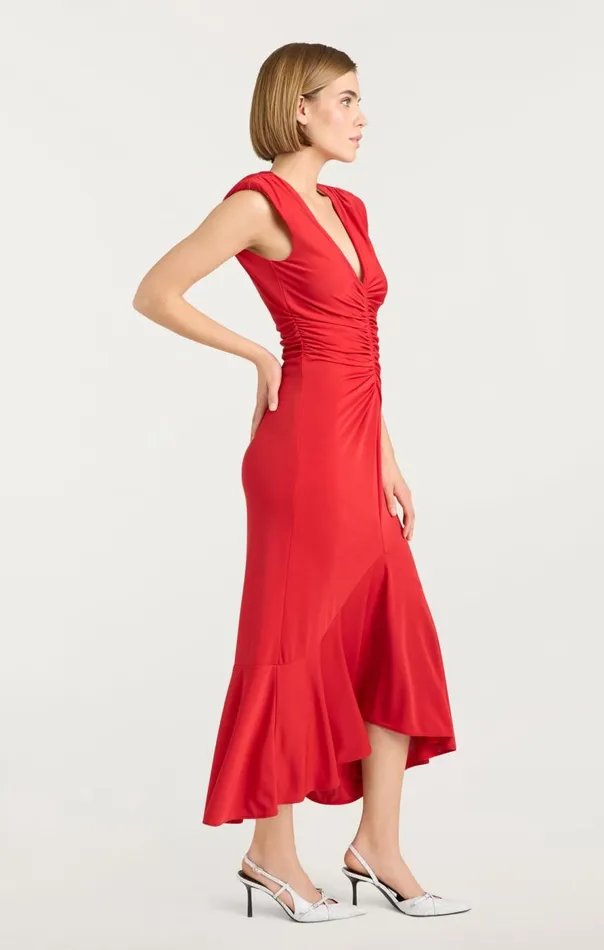 Cinq Sept Dianne Dress Candyapple Women Midi