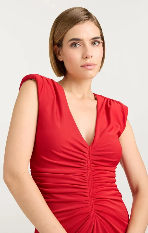 Cinq Sept Dianne Dress Candyapple Women Midi