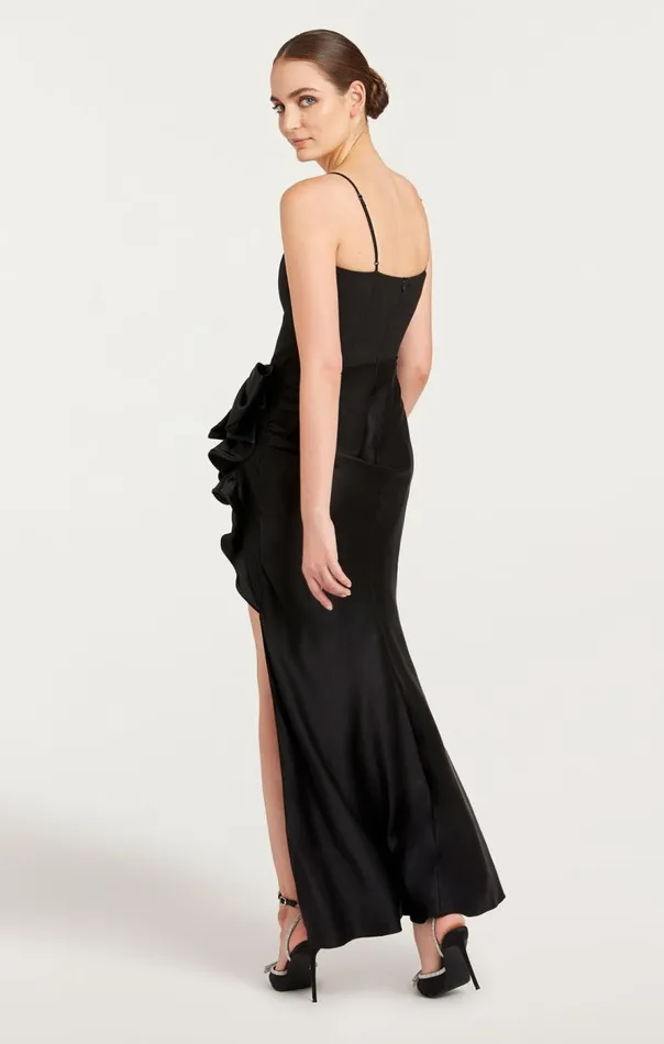 Cinq Sept Drina Gown Black Women Cocktail and Evening