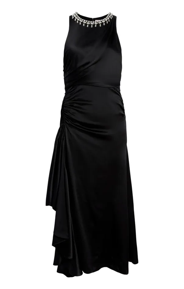 Cinq Sept Georgie Dress Black Women Midi