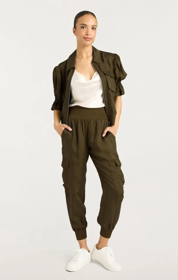 Cinq Sept Giles Pant Darkolive Women Pants
