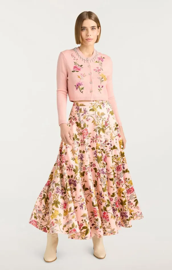 Cinq Sept Hilda Skirt Softpinkmulti Women Skirts