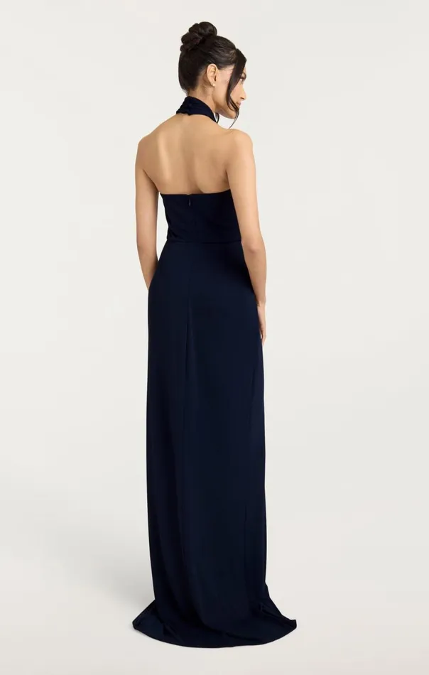 Cinq Sept Kaily Gown Navy Women Cocktail and Evening