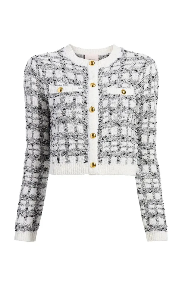 Cinq Sept Kori Cardigan Blackwhite Women Sweaters and Knits