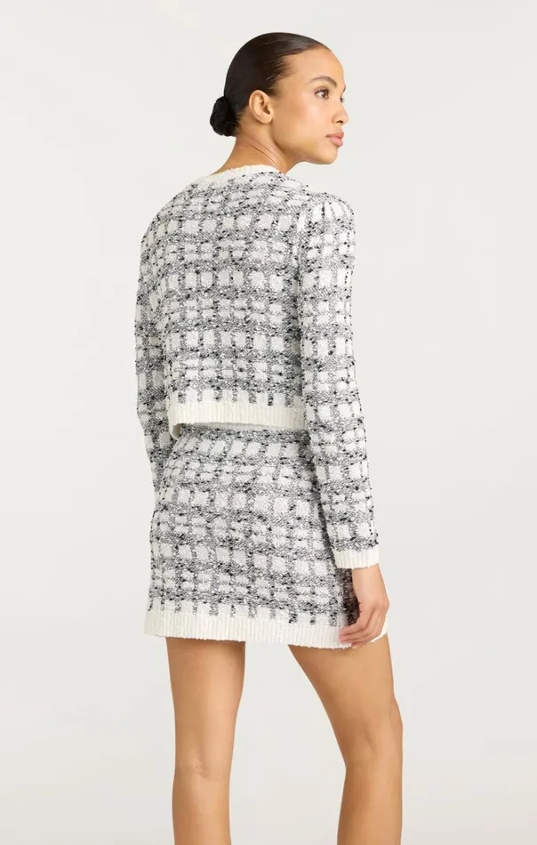 Cinq Sept Kori Cardigan Blackwhite Women Sweaters and Knits