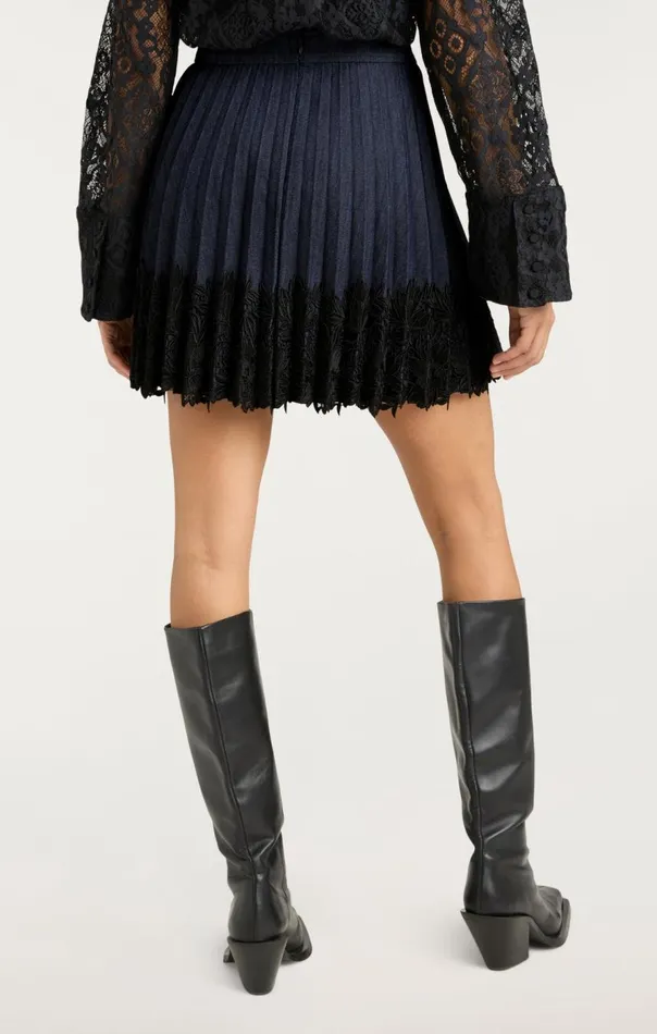 Cinq Sept Laney Skirt Indigo Women Skirts