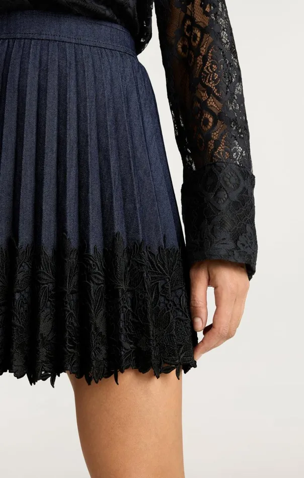 Cinq Sept Laney Skirt Indigo Women Skirts