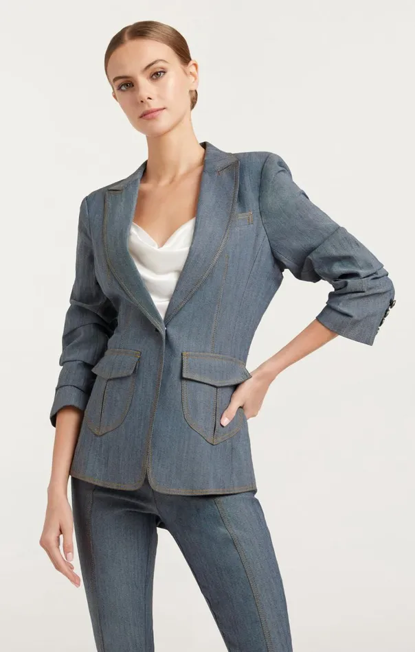 Cinq Sept Louisa Blazer Lightindigo Women Blazers