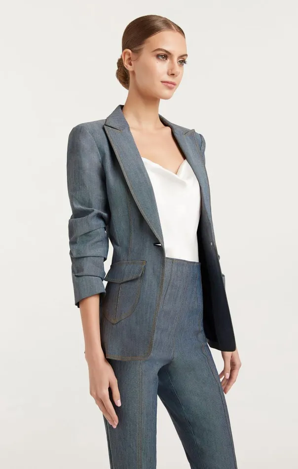 Cinq Sept Louisa Blazer Lightindigo Women Blazers