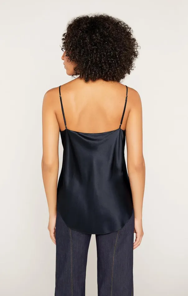 Cinq Sept Marta Cami Navy Women Tank Tops and Camisoles
