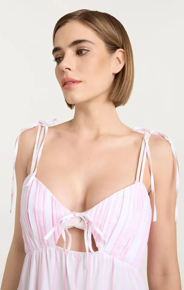 Cinq Sept Ryley Dress Whitebubblegum Women Coverups