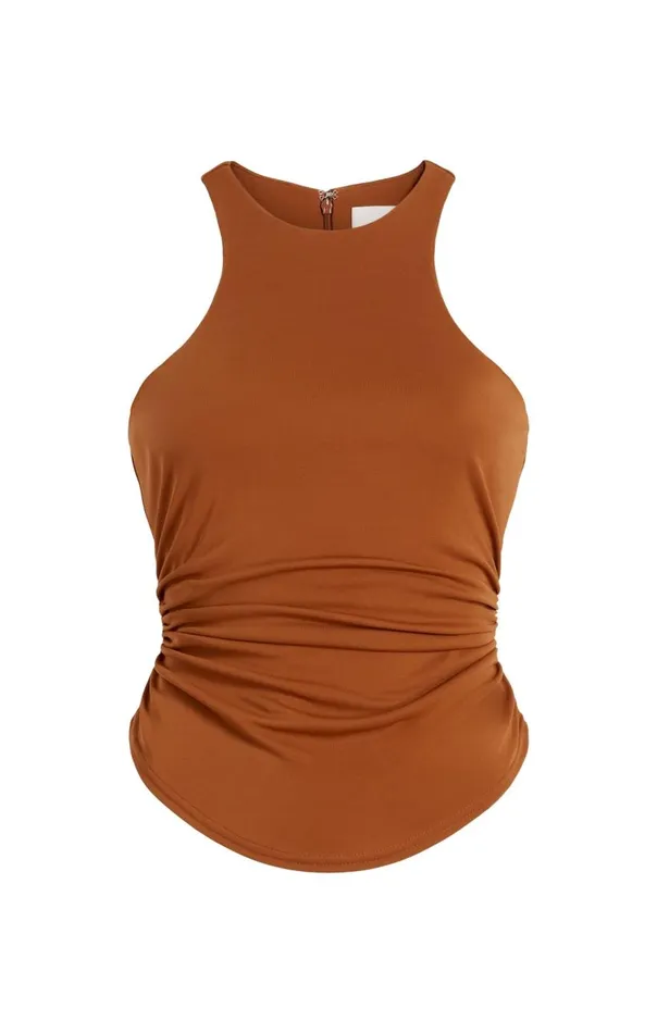 Cinq Sept Sonya Top Bakedcookie Women Tank Tops and Camisoles