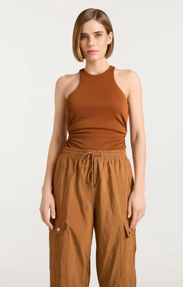 Cinq Sept Sonya Top Bakedcookie Women Tank Tops and Camisoles