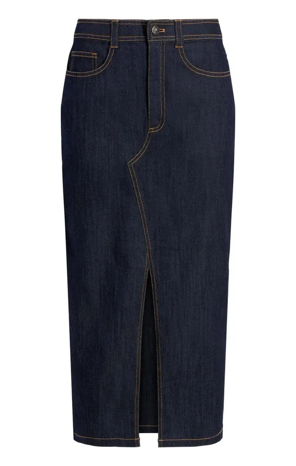 Cinq Sept Tana Skirt Indigo Women Skirts