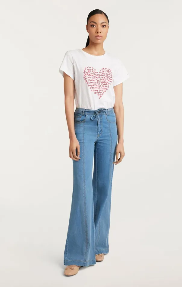 Cinq Sept Tansy Pant Lightwash Women Denim