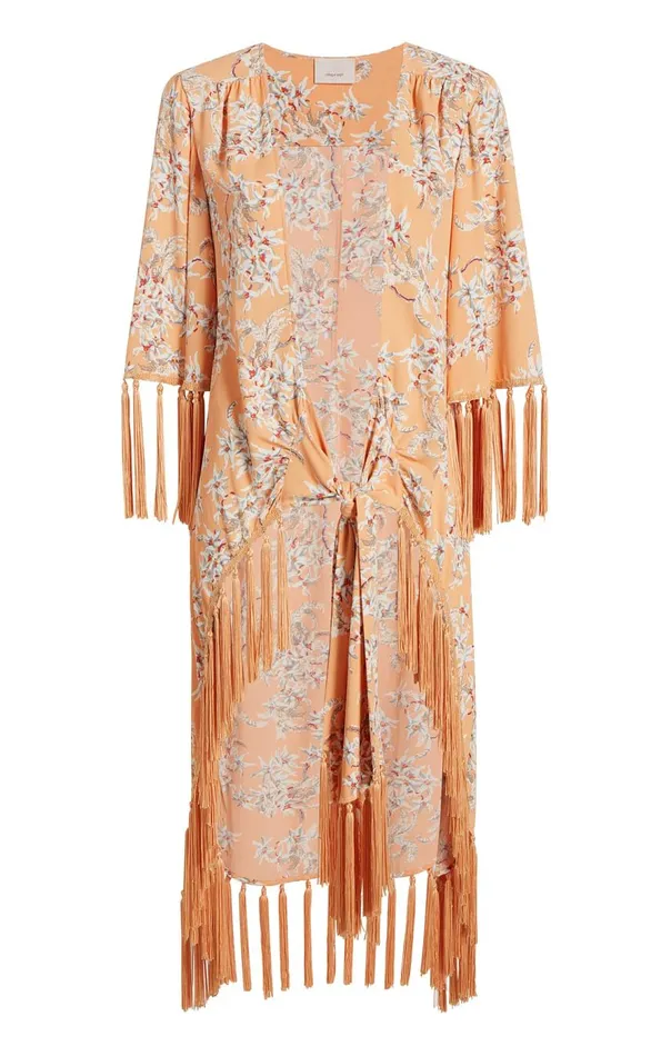 Cinq Sept Trailing Orchid Stefie Coverup Peachquartz Women Coverups