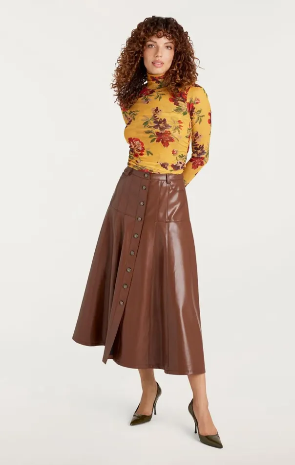 Cinq Sept Veena Skirt Espresso Women Skirts
