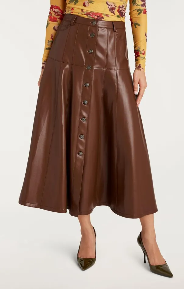 Cinq Sept Veena Skirt Espresso Women Skirts