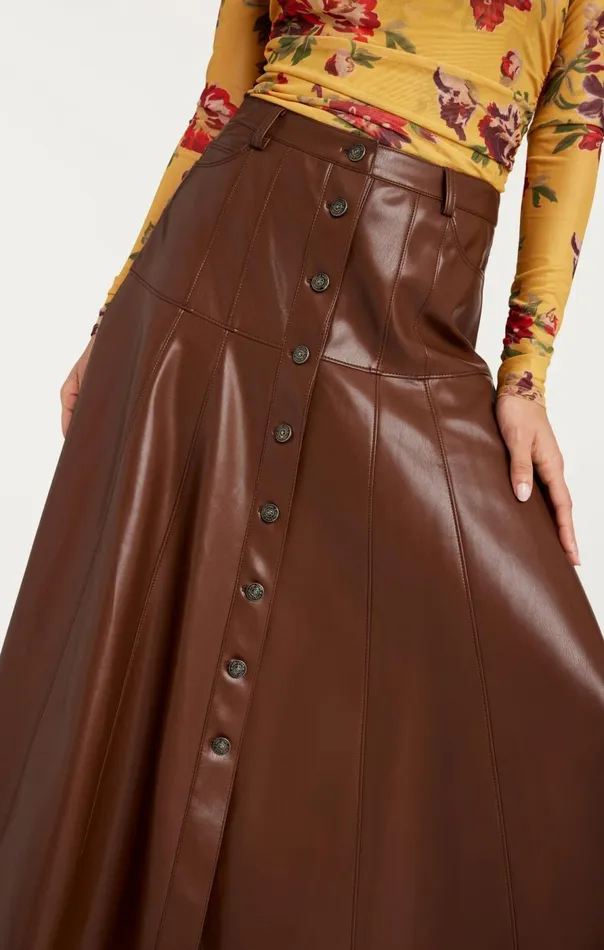 Cinq Sept Veena Skirt Espresso Women Skirts