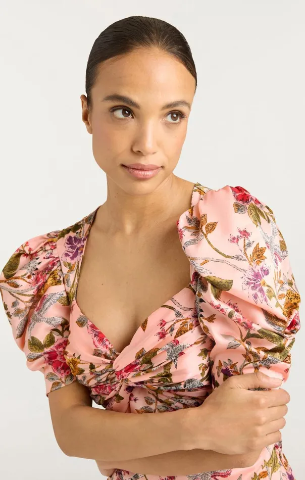 Cinq Sept Wilma Dress Softpinkmulti Women Cocktail and Evening