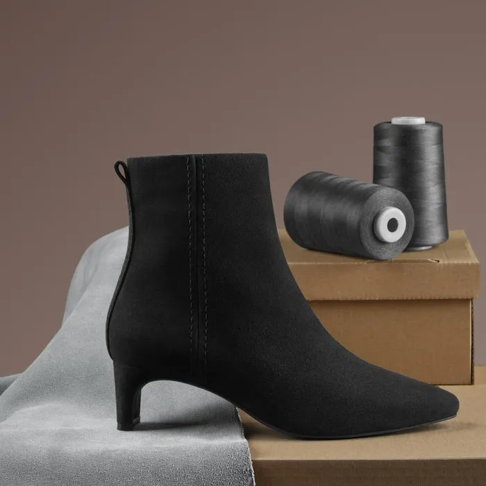 Clarks Ankle Boots Edina Up Black Suede 8211 Women