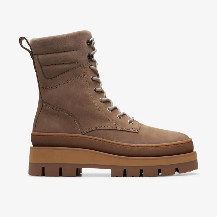 Clarks Ankle Boots Orianna 2 Hike Boot Pebble Nubuck 8211 Women