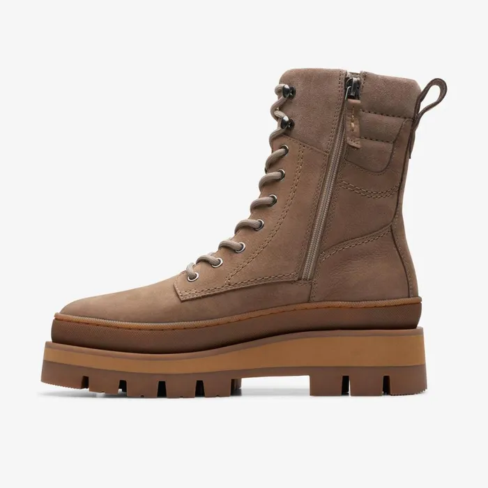 Clarks Ankle Boots Orianna 2 Hike Boot Pebble Nubuck 8211 Women