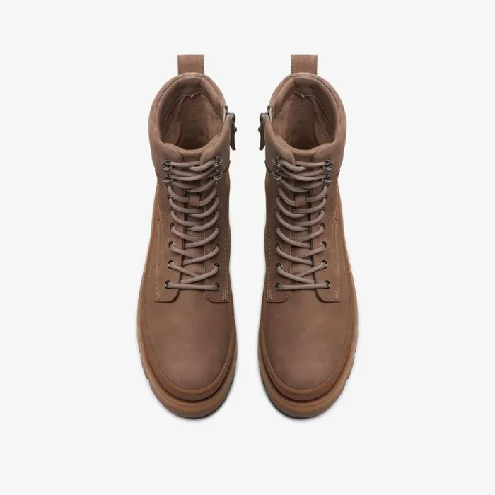 Clarks Ankle Boots Orianna 2 Hike Boot Pebble Nubuck 8211 Women