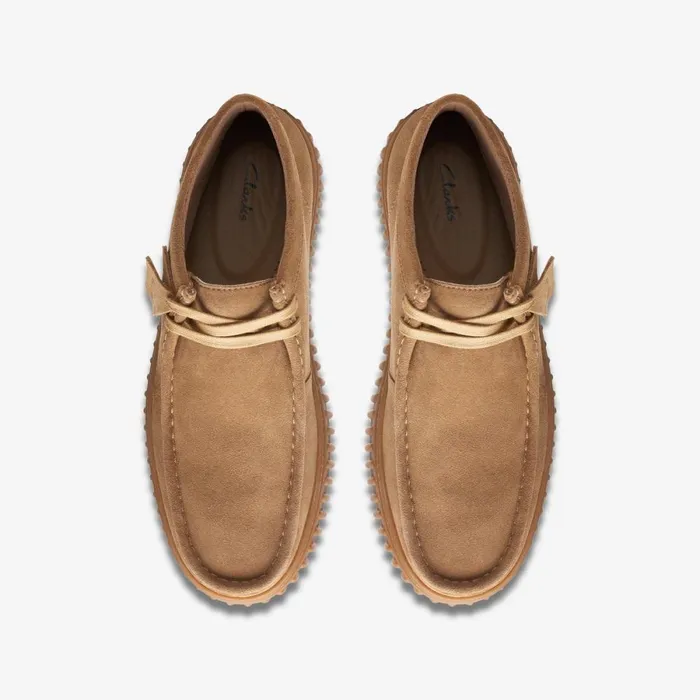 Clarks Ankle Boots Torhill Hi Dark Sand Suede 8211 WomenMen
