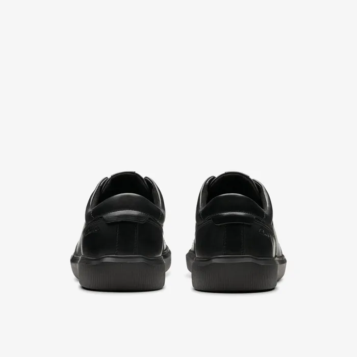 Clarks Black Shoes Brodin Lace Black 8211 Men