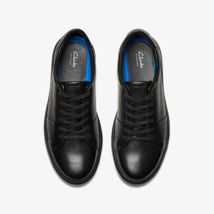Clarks Black Shoes Brodin Lace Black 8211 Men