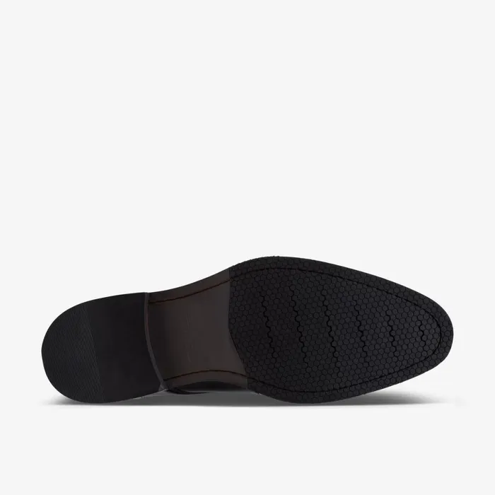 Clarks Black Shoes Craft Arlo Monk Black Leather 8211 Men