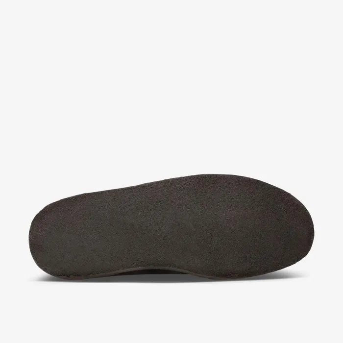 Clarks Black Shoes Desert Coal Black Suede 8211 Men