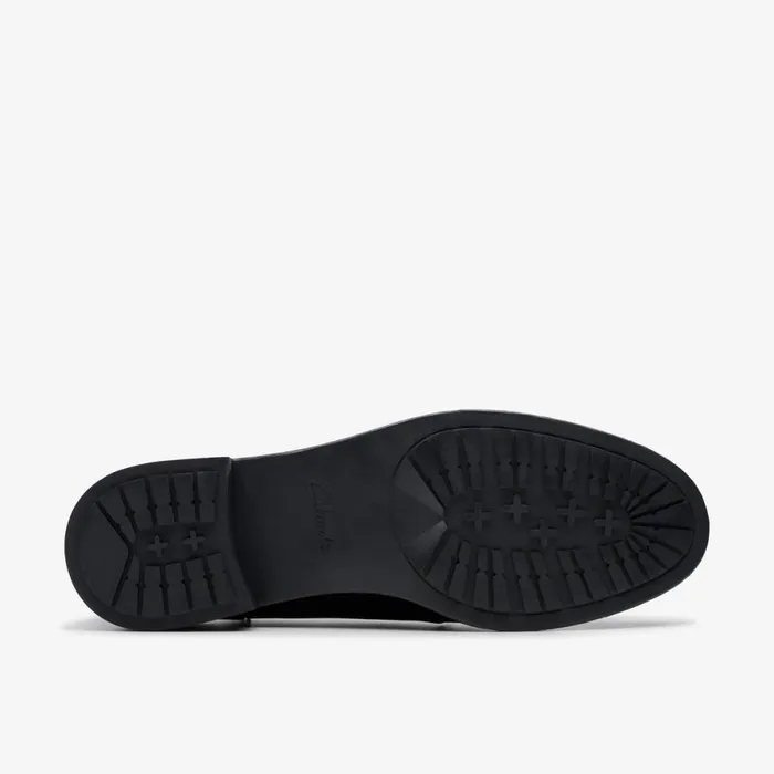 Clarks Black Shoes Havisham Edge Loafer Black Patent 8211 Women