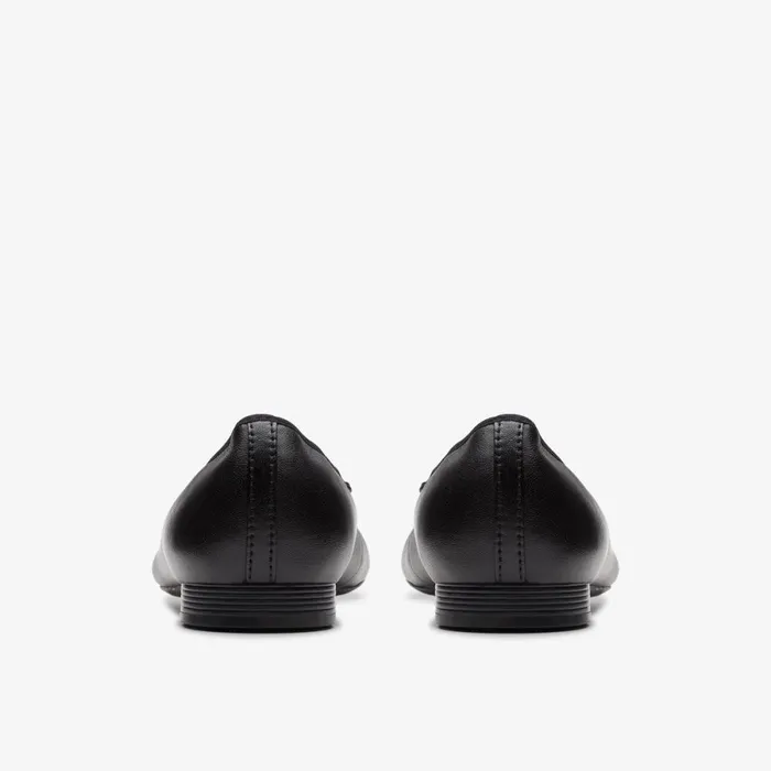 Clarks Black Shoes Loreleigh Rae Black Leather 8211 Women