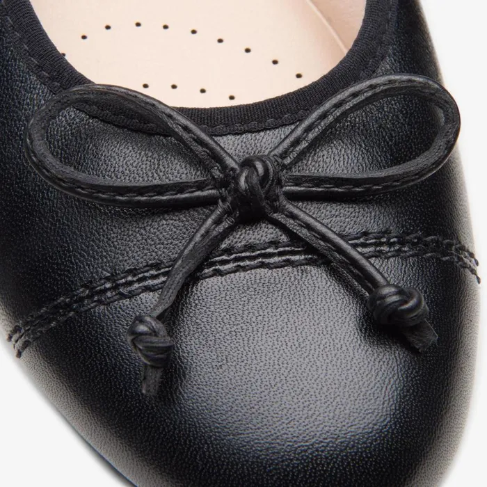 Clarks Black Shoes Loreleigh Rae Black Leather 8211 Women