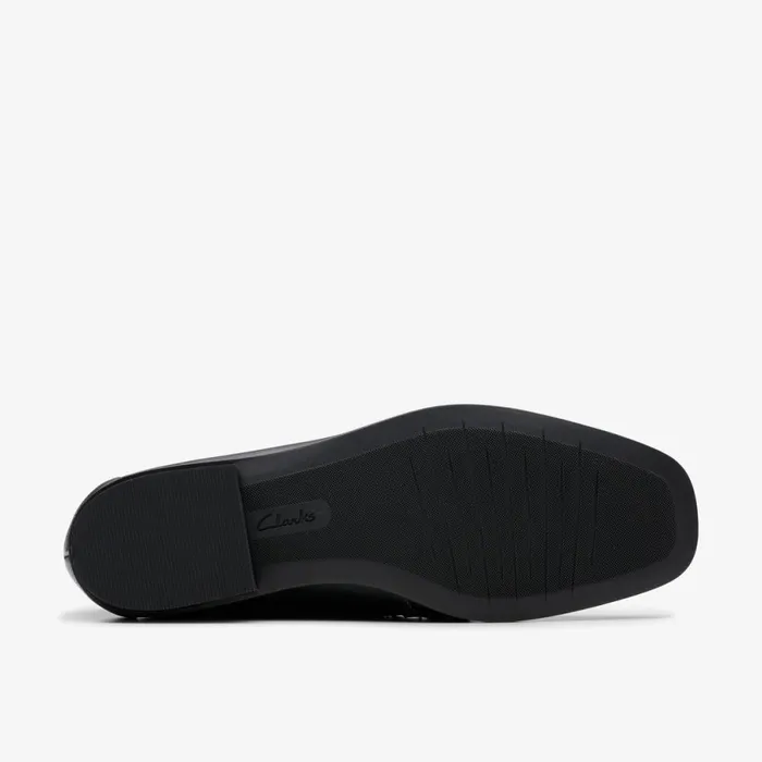 Clarks Black Shoes Sarafyna Iris Loafer Black Soft 8211 Women
