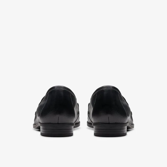 Clarks Black Shoes Sarafyna Iris Loafer Black Soft 8211 Women