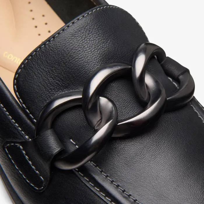Clarks Black Shoes Sarafyna Iris Loafer Black Soft 8211 Women
